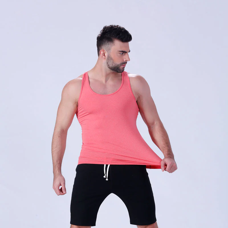 Yufengling tops gym tank tops mens tranning-wear yoga room