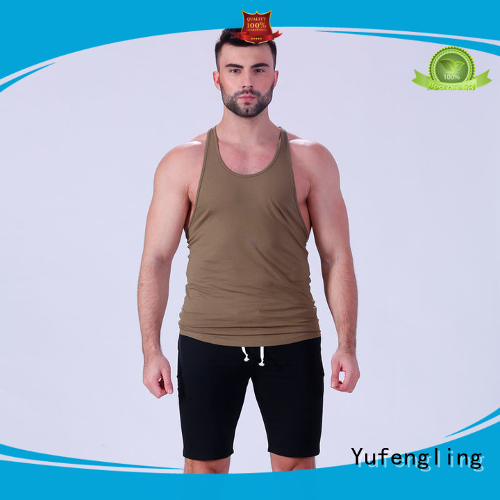 Yufengling stringer muscle tank tops for training house