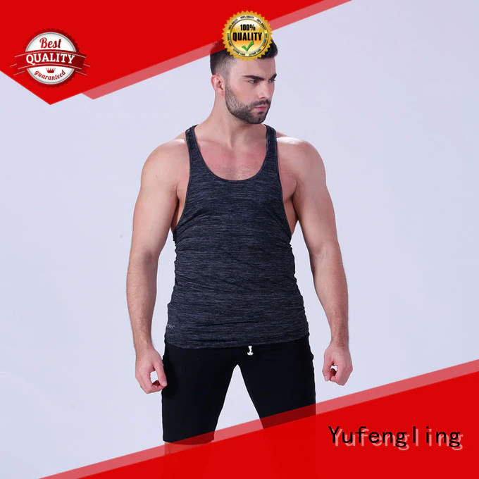 Yufengling fit bodybuilding tank tops sleeveless for trainning