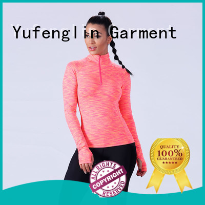Yufengling fitness-wear gym t shirts for ladies casual-style for training house