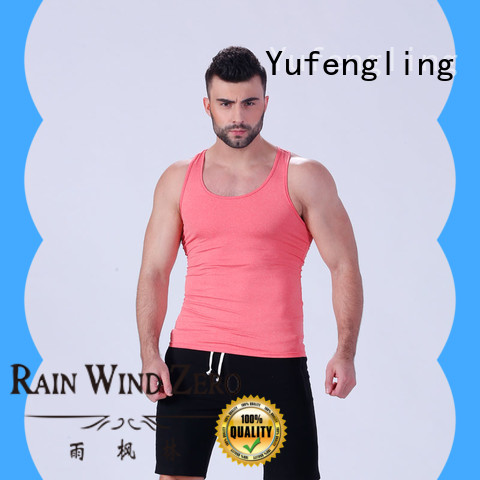 Yufengling solid mens tank tops for sports