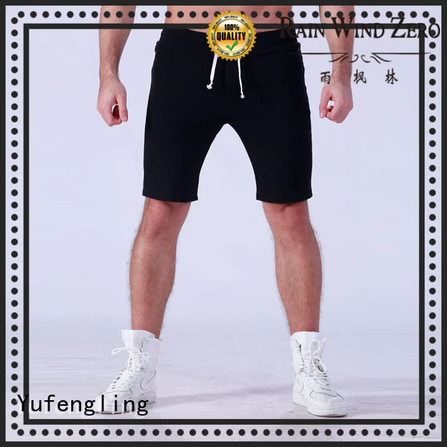 Yufengling cotton sports shorts for men  manufacturer yoga room