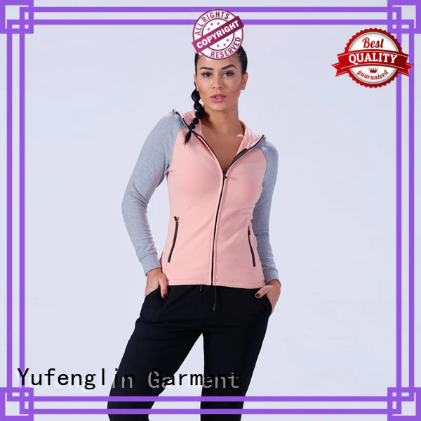 Yufengling crop womens hoodies and sweatshirts wholesale for training house