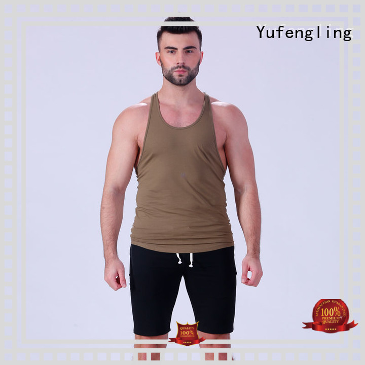 stringer cool tank tops mens tops in gym Yufengling