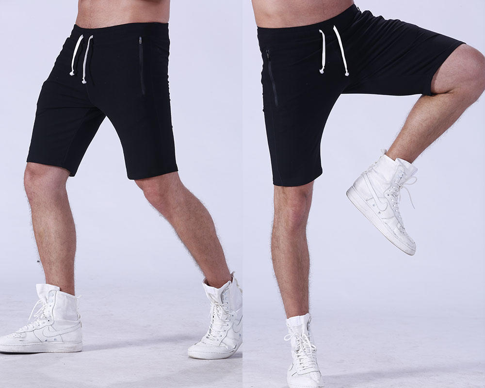 durable gym shorts men cotton supplier-1