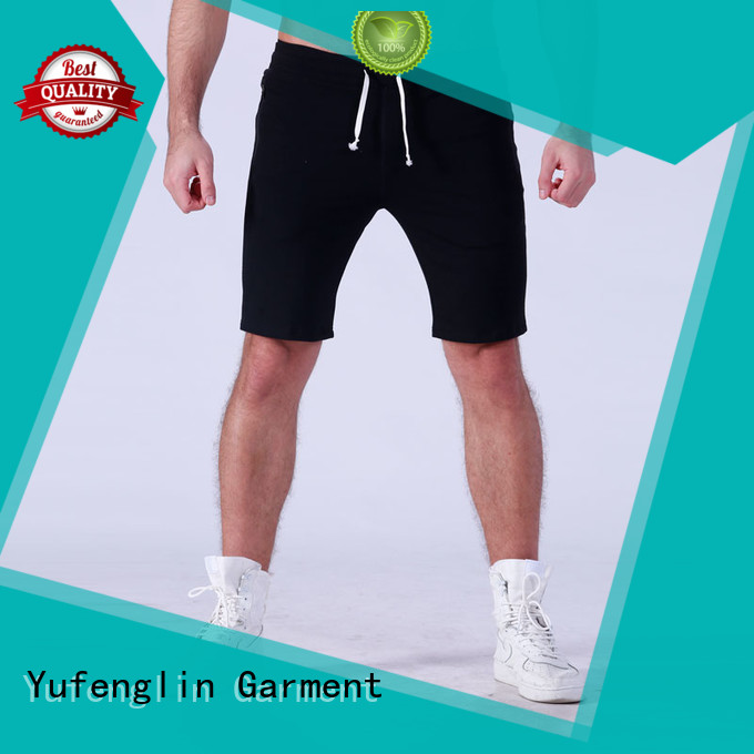 Yufengling gym mens athletic shorts in different color yoga room