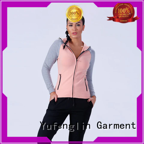 Yufengling comfortable gym hoodies womens casual-style exercise room
