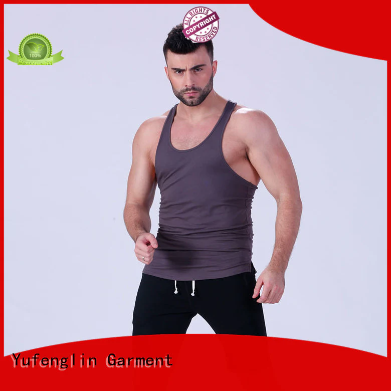 muscle muscle tank tops fitting-style for trainning Yufengling