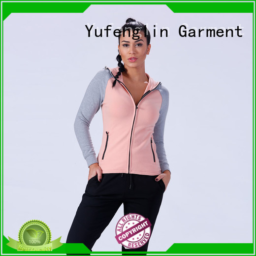 Yufengling top long hoodie womens wholesale for training house