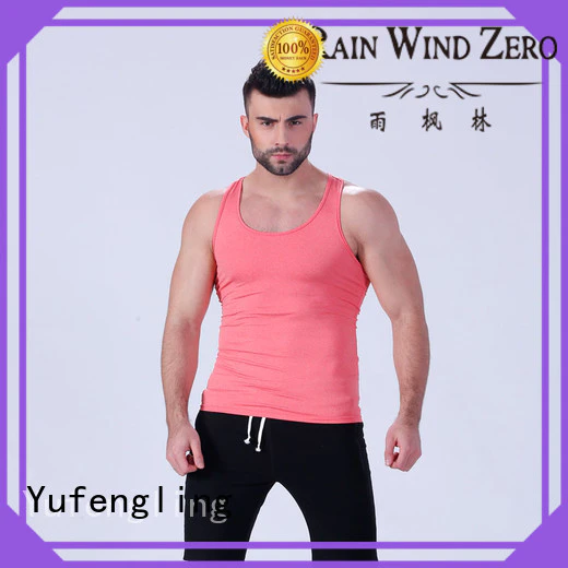 Yufengling lovely male tank tops fitness for trainning