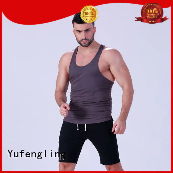 Yufengling exquisite male tank tops wholesale yoga room