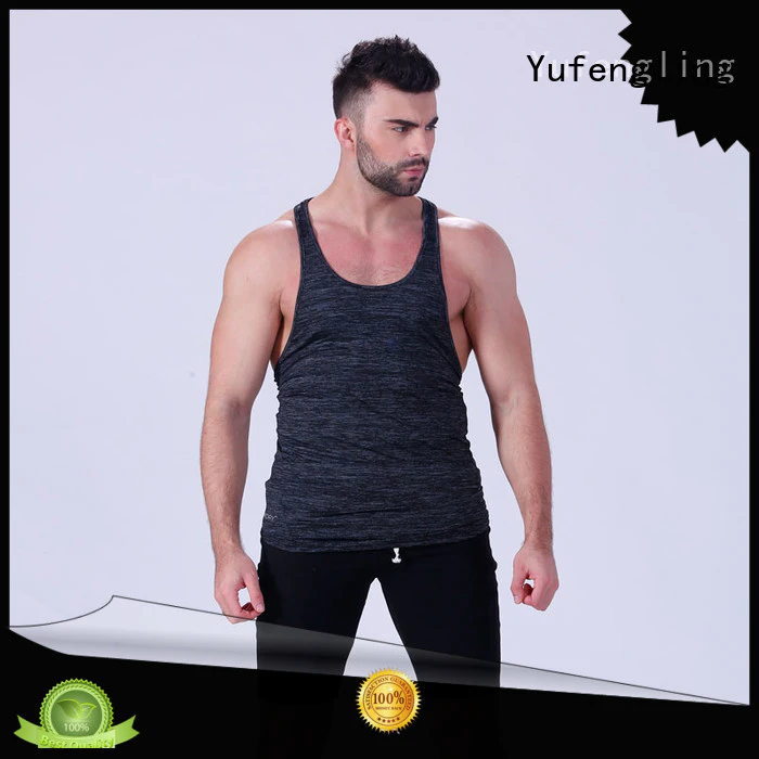 Yufengling muscle male tank tops exercise room