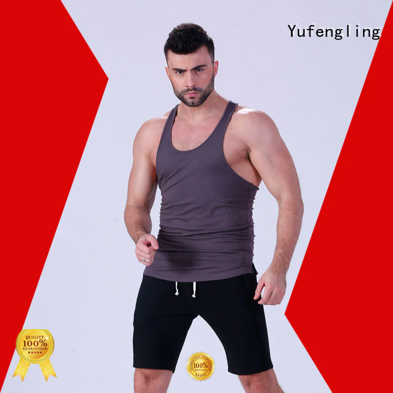 stunning male tank tops gym sports-wear fitness centre