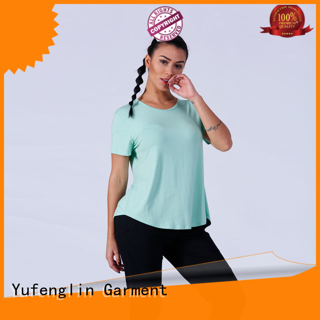 Yufengling customized ladies t shirt casual-style exercise room