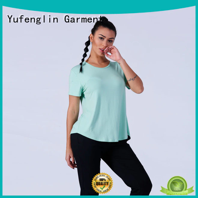 zipper sports camo crop Yufengling Brand customize t shirts supplier