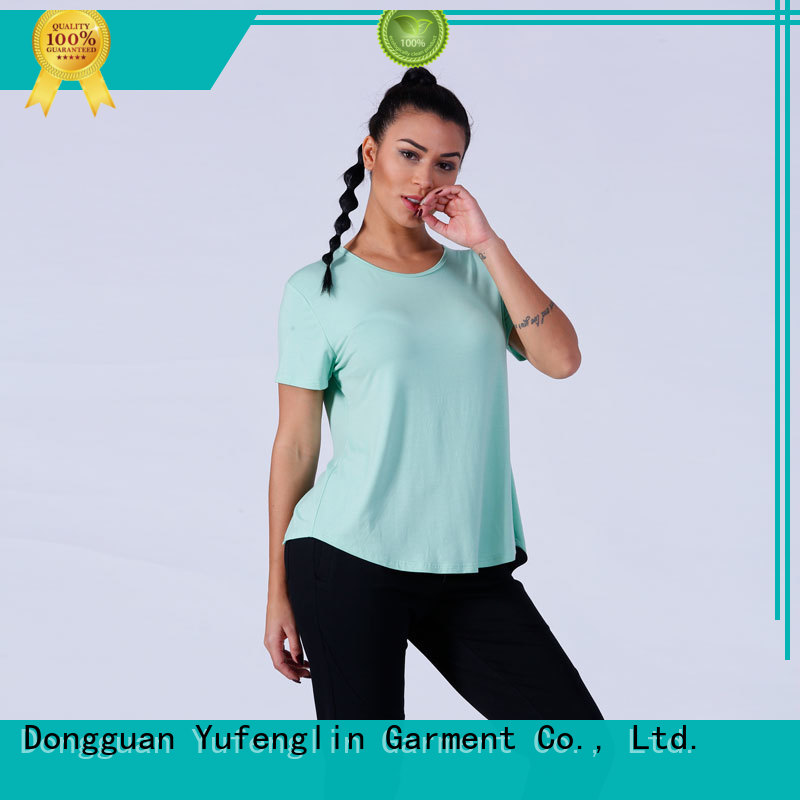 female t shirt crop colorful Yufengling