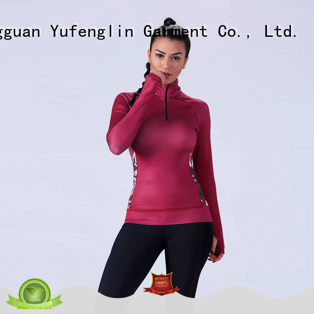 gym female t shirt manufacturer yoga room Yufengling
