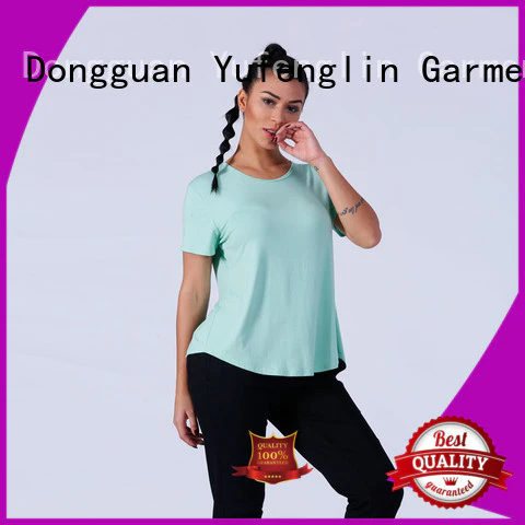 Yufengling color t shirts for women sporting-style for training house