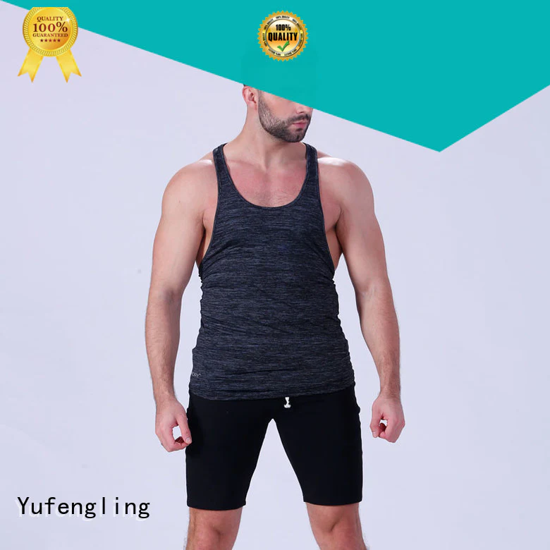 Yufengling exquisite male tank tops sporting-style yoga room