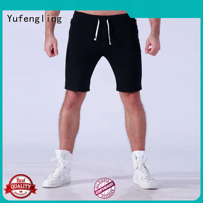 Yufengling plain mens workout shorts wholesale gymnasium