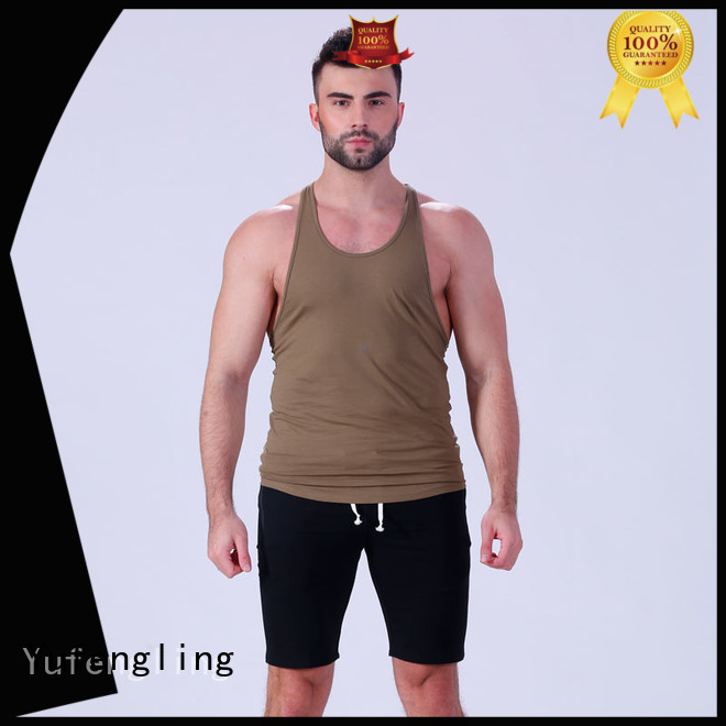 Yufengling top bodybuilding tank tops tranning-wear fitness centre