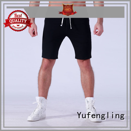 fine- quality mens athletic shorts factory in gym