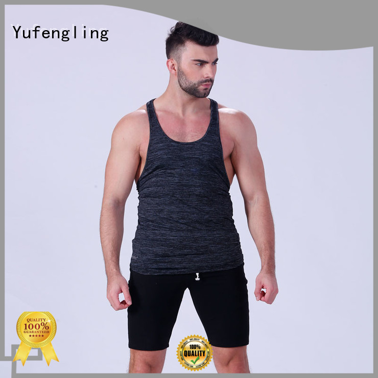 Yufengling newly gym tank top oem yoga room