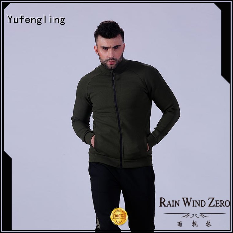 Yufengling fitness-wear mens hoodies and sweatshirts workout for jogging