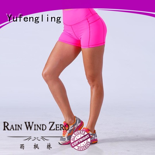 Yufengling gym womens sports shorts manufacturer yoga room