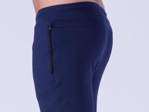 fashion men's grey jogger pants new nylon fabric gymnasium-3