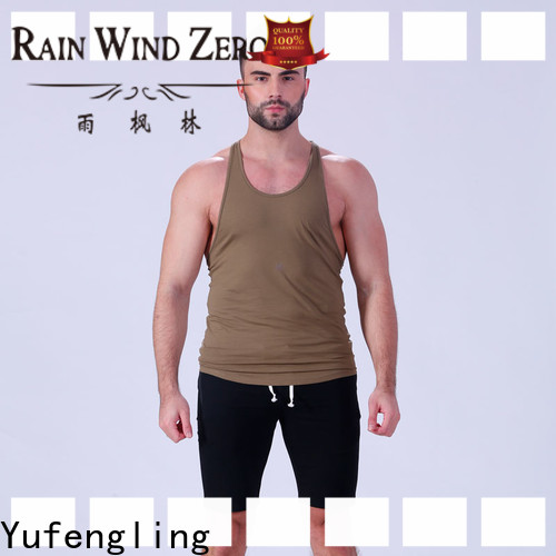 Yufengling solid gym tank top fitting-style fitness centre