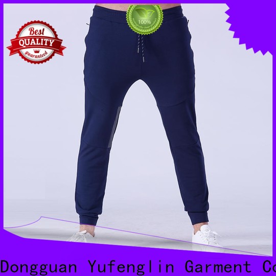 Yufengling sports mens joggers wrinkle free