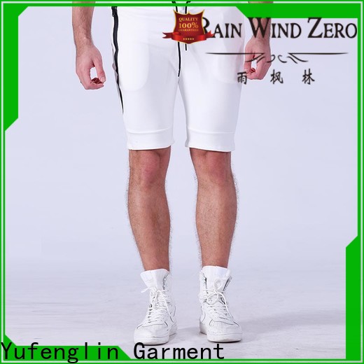 Yufengling cotton gym shorts men  manufacturer gymnasium