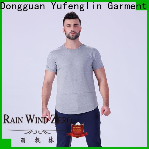 Yufengling workout plain t shirts for men in different color