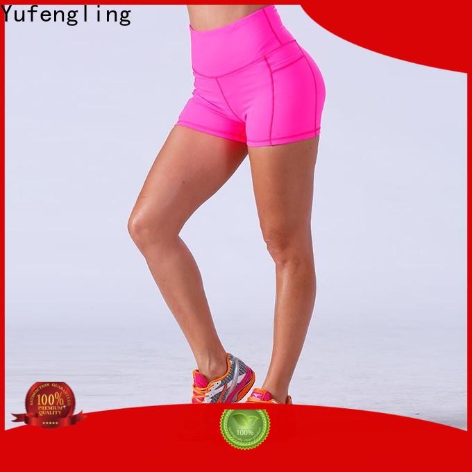 Yufengling magnificent womens workout shorts o-neck suitable style