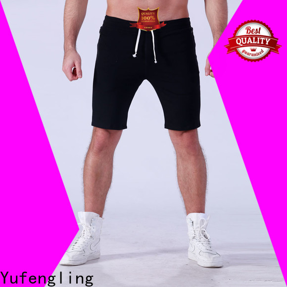 Yufengling mens workout shorts wholesale gymnasium