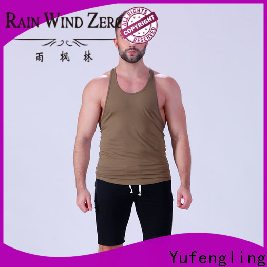 newly gym tank tops mens fitness sporting-style for trainning
