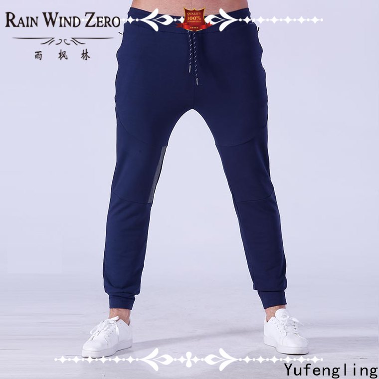 Yufengling reliable best jogger pants mens nylon fabric in gym