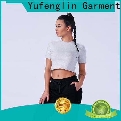 Yufengling sports gym t shirts for ladies casual-style for training house