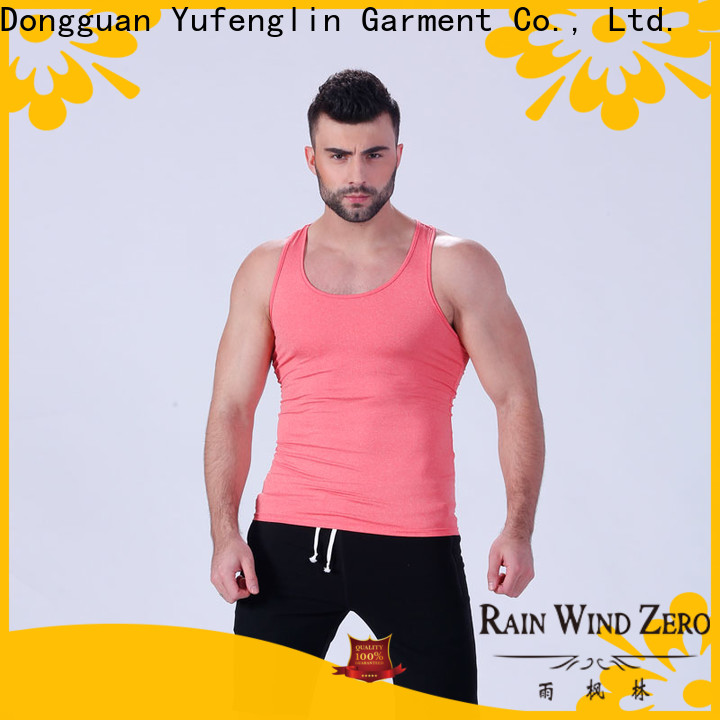 durable custom tank tops solid casual-style for training house