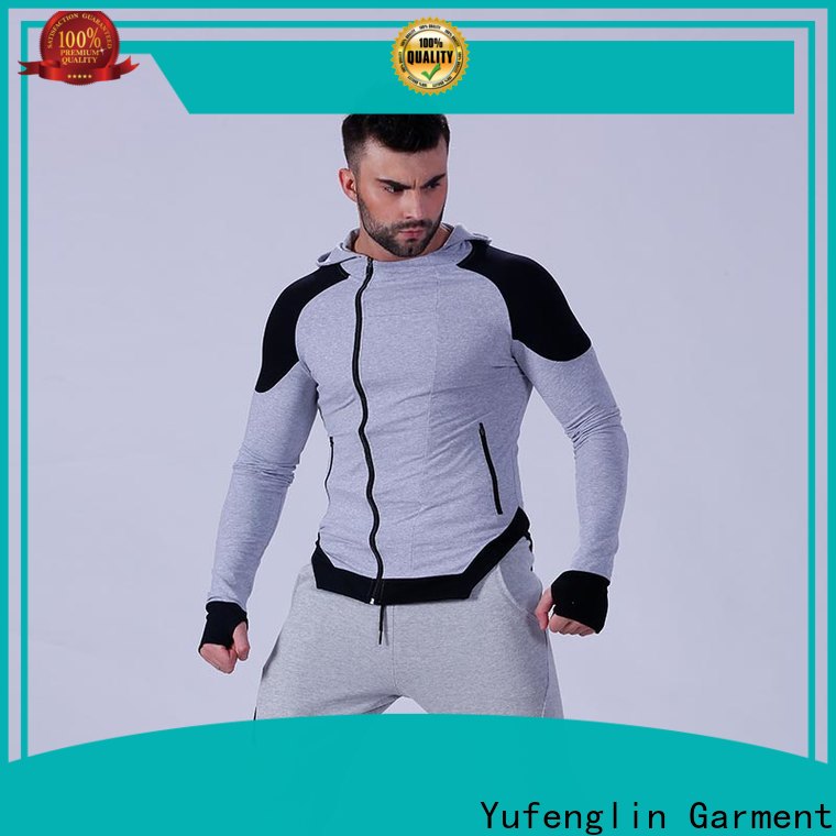 Yufengling hot-sale best hoodies for men tranning-wear in gym