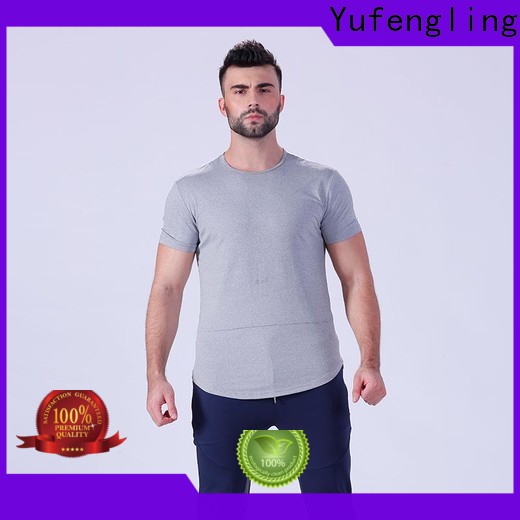 new-arrival fitness t shirt workout for-mens yoga room