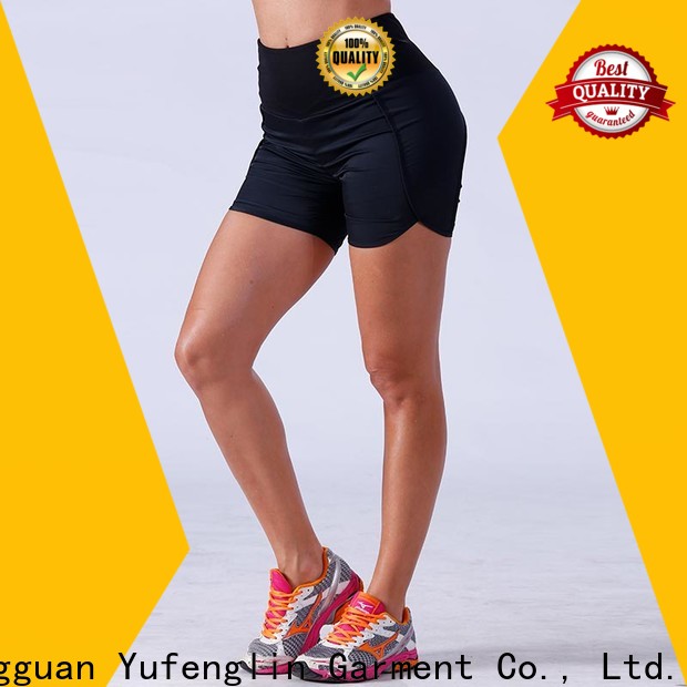 Yufengling yflshw01 ladies gym shorts wholesale exercise room