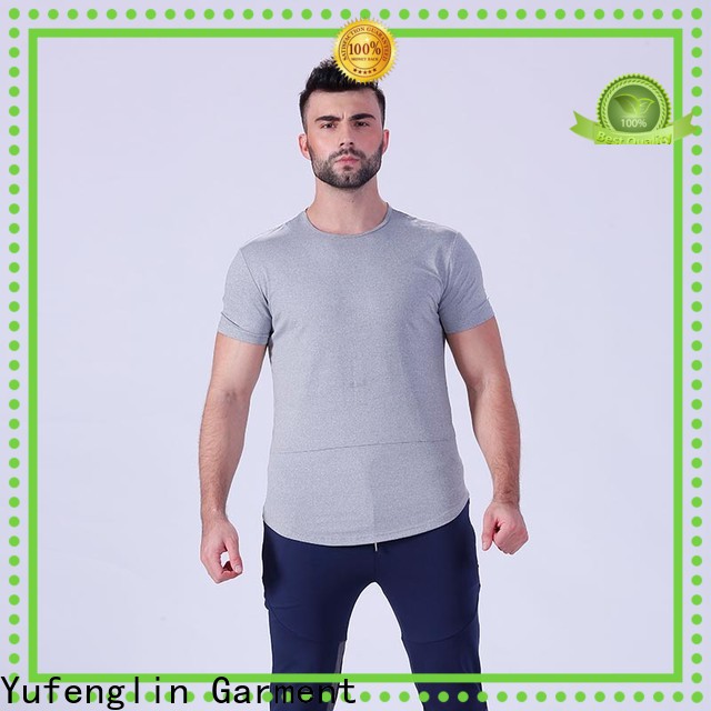 Yufengling workout mens t shirt wholesale fitness centre