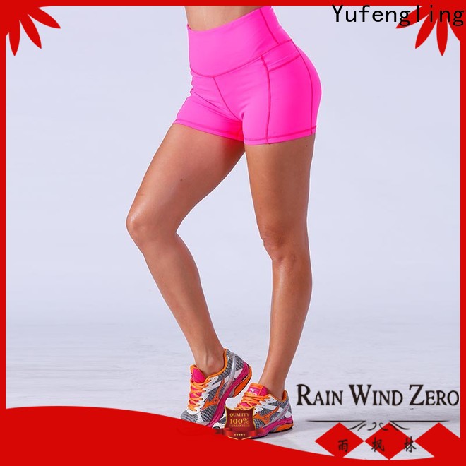 lovely womens sports shorts fitness casual-style exercise room