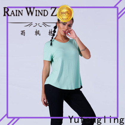 Yufengling shirts gym t shirts for ladies in different color