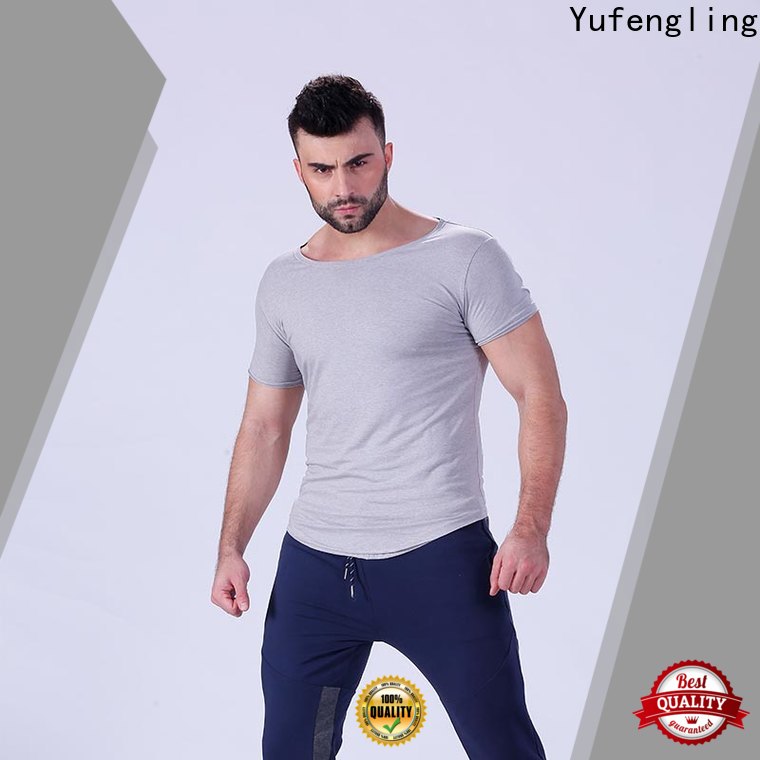 Yufengling high-quality fitness t shirt factory