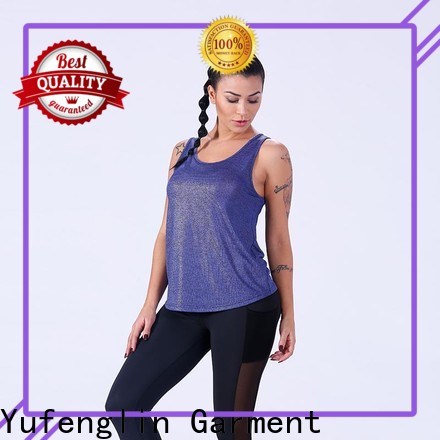 Yufengling hot-sale ladies tank tops yoga wear for trainning