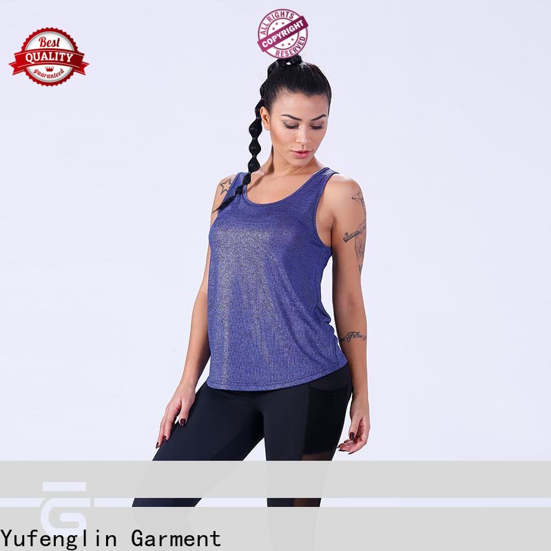 Yufengling quality ladies tank tops casual-style gym shorts