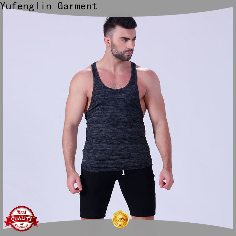 Yufengling summer male tank tops sports-wear for sports